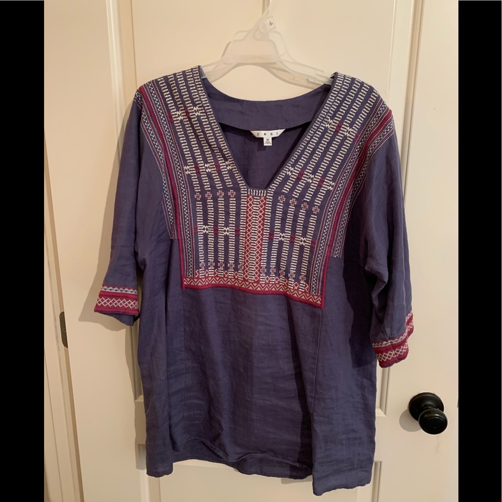 Cabi linen tunic